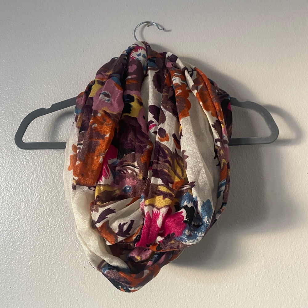 Floral Infinity Scarf